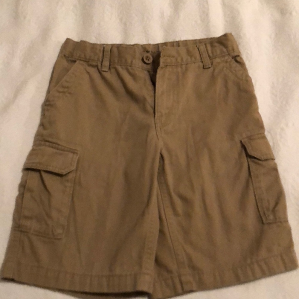 Boys khaki shorts
